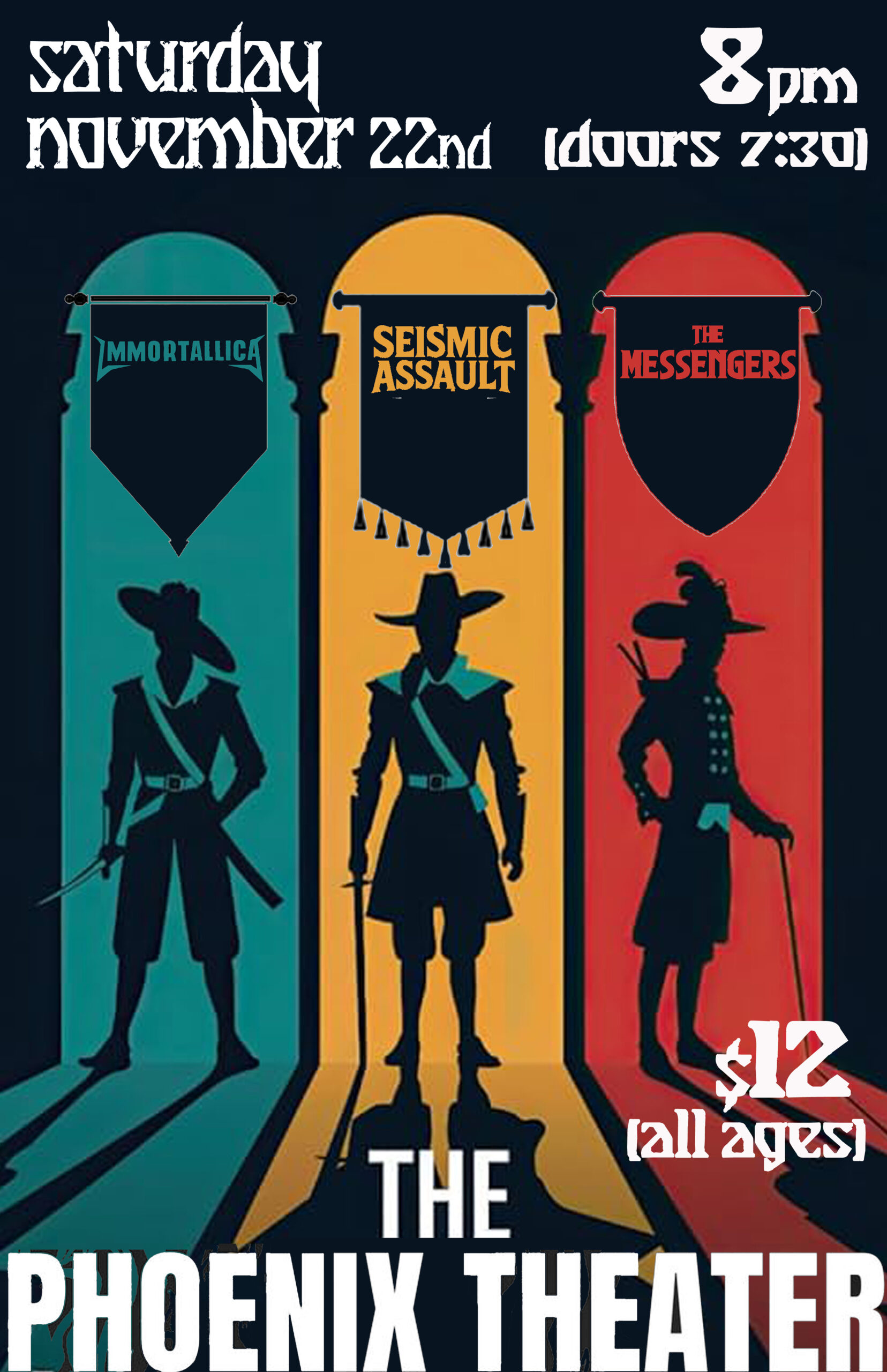 Upcoming Show: Phoenix Theater, November 22nd, 2025