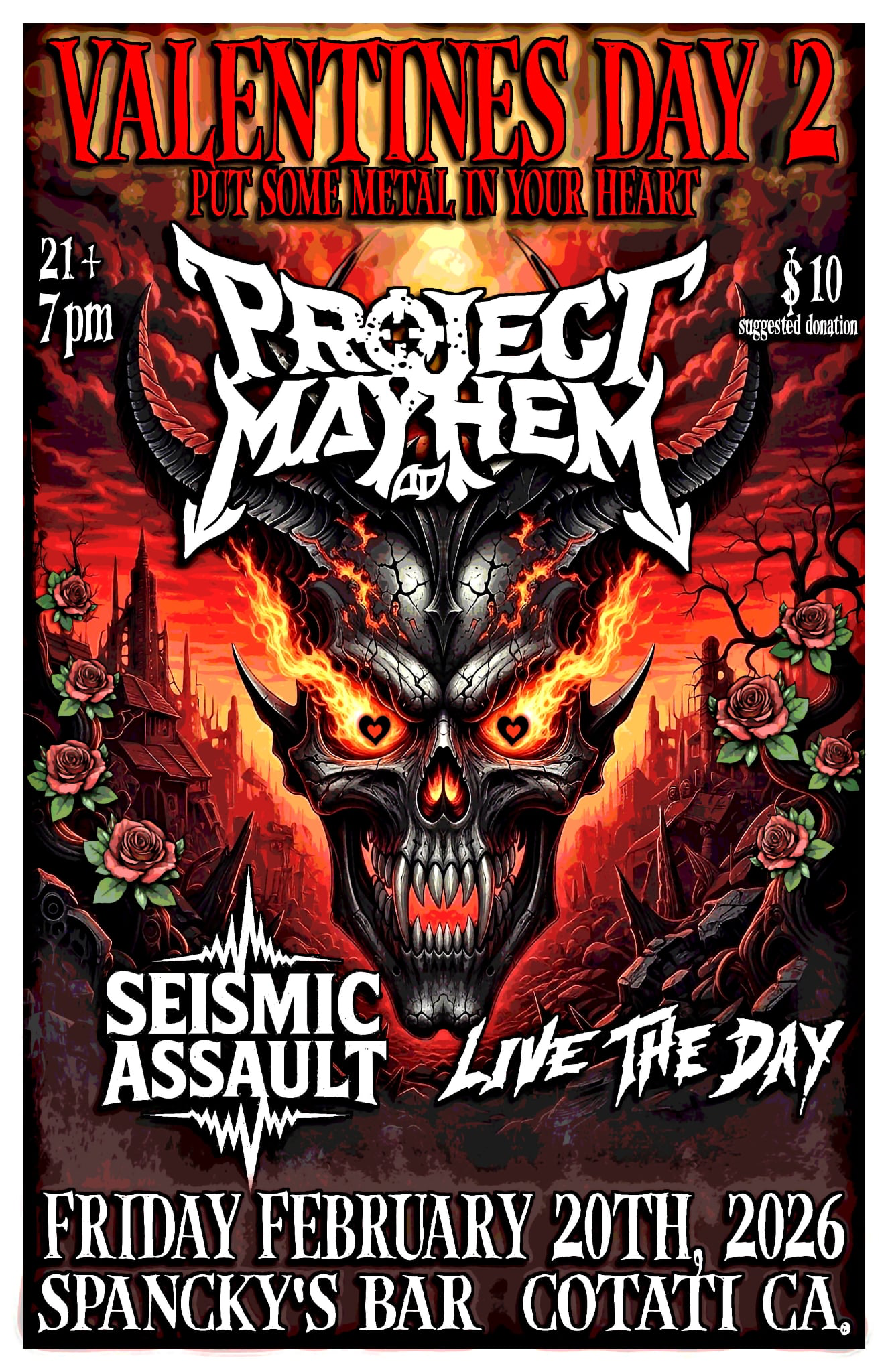 Show @ Spancky’s Bar, February 20th!